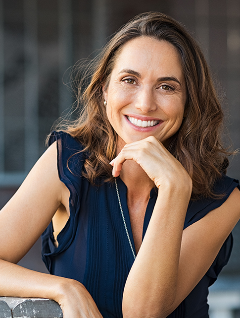 smiling woman